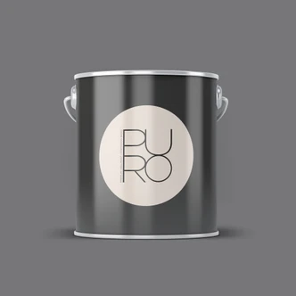 Premium väggfärg grå - Tygmatt väggfärg för interiör - PURO c1006 cool grey 