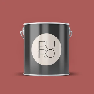 Farba do ścian i sufitów Premium czerwona - Matowa farba do ścian wewnętrznych PURO c2019 zróżnicowana czerwień 