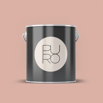 Premium Wandfarbe Rosa - Tuchmatte Innenwandfarbe - PURO c2023 rosy beige 