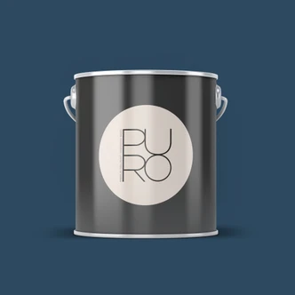 Farba do ścian i sufitów Premium niebieska - Matowa farba do ścian wewnętrznych PURO c3008 ocean blue 