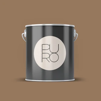 Premium muurverf bruin - PURO c7019 rustgevend bruin 