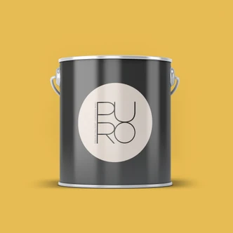 Premium muurverf geel - PURO c8003 zonnig geel 