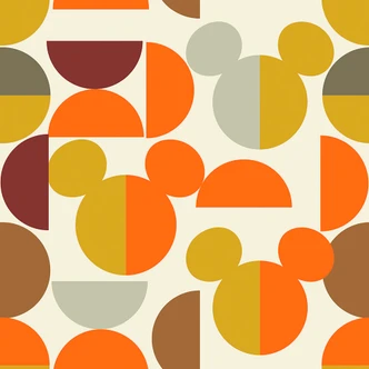 Carta da parati - Alla ricerca di Topolino - 150 x 250 cm 