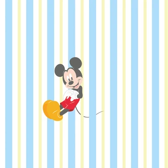 Carta da parati in tessuto non tessuto - Mickey Relax - 200 x 250 cm 