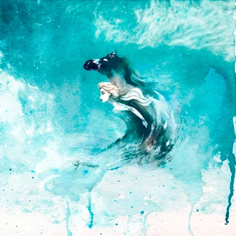 Carta da parati in tessuto non tessuto - Frozen Spirit Of Wonder - 250 x 250 cm 