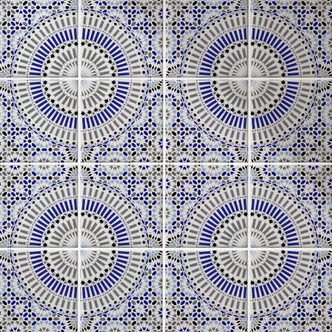 Azulejos Adhesivos Azulejos orientales azul - lote de 12 Azulejos Adhesivos Azulejos orientales azul - lote de 12