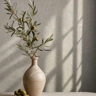 Vliestapete in Beige Betonoptik Uni Modern 