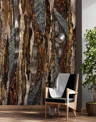 Fototapete, Afrikanische Textur 