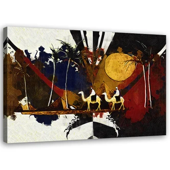 Leinwandbild, Afrikanische Landschaft 
