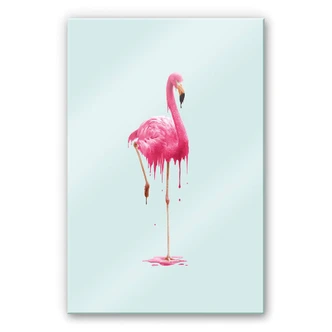 Plexiglas Loose - Melting Flamingo 