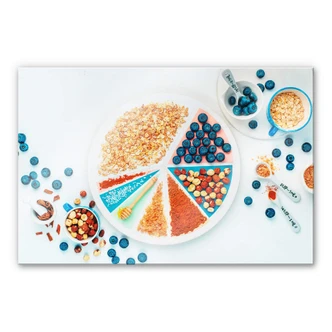 Stampa su vetro acrilico Belenko - Colazione 01 