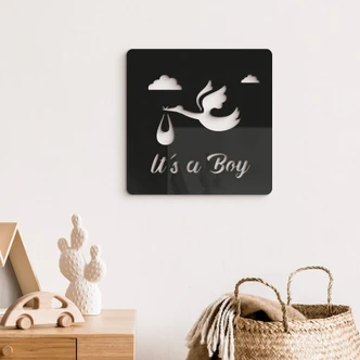 Wanddecoratie Baby - It's a Boy 