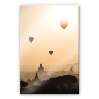 Acrylglas Colombo - Sunrise over Bagan Acrylglas Colombo - Sunrise over Bagan