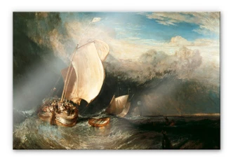 Acrylglasbild Turner - Fischerboote 