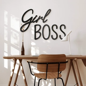 Wanddecoratie Girl Boss 