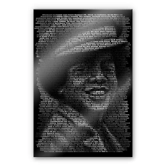Acrylglasbild Heine - Michael Jacksons Biographie Acrylglasbild Heine - Michael Jacksons Biographie