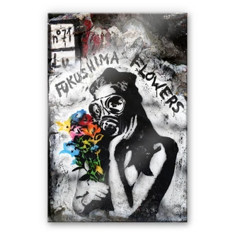 Acrylglasbild Fukushima Flowers 