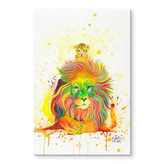 Tableau en verre acrylique Buttafly - A Kings Pride 