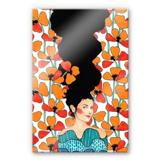 Acrylglasbild Hülya - Tagtraum 