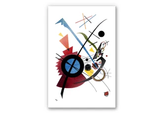 Acrylic Glass Kandinsky – Violet 