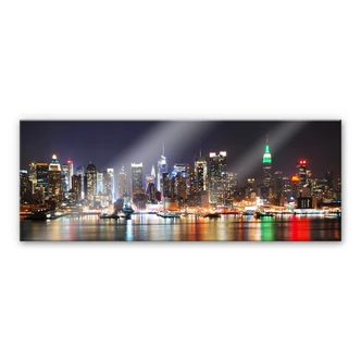 Acrylglasbild New York Skyline - Panorama 