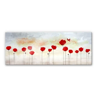 Acrylglas Melz - Kleine Vlinder - Panorama - 80x30 cm 