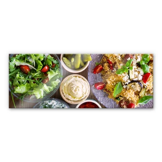 Tableau en verre acrylique Antipasti 