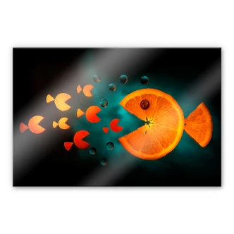 Tableau en verre acrylique Ianeva - Sweet Carrot 