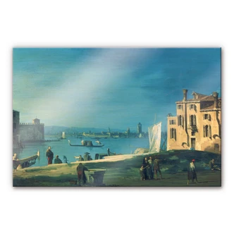 Acrylglasbild Canaletto - Die Insel Murano 
