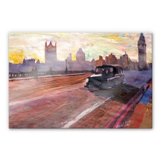 Acrylglasbild Bleichner - London in der Abenddämmerung Acrylglasbild Bleichner - London in der Abenddämmerung