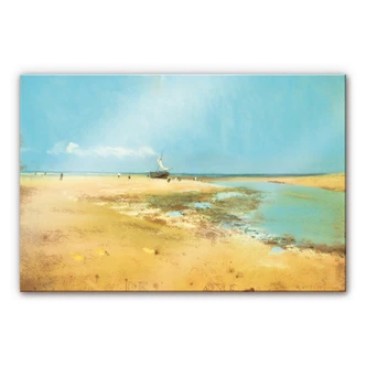 Acrylglasbild Degas - Strand bei Ebbe 