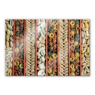 Acrylglasbild Pasta Collection 