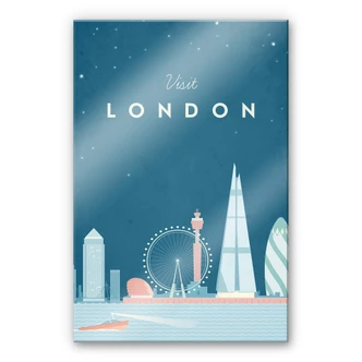 Acrylglasbild Rivers - London Acrylglasbild Rivers - London