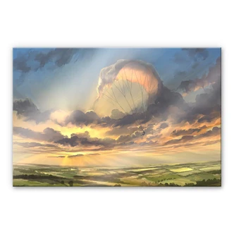 Acrylic Print Aerroscape - in the Clouds 