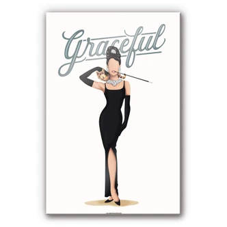 Acrylic print Tohmé - Audrey 
