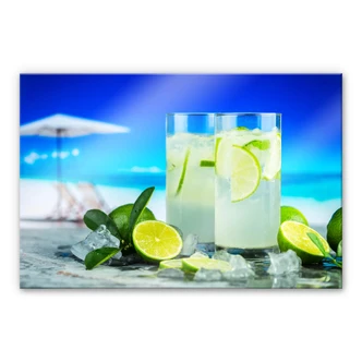 Acrylglasbild Tropical Lime 