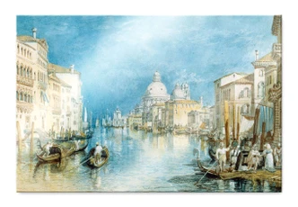Acrylglasbild Turner - Venedig, Canale Grande 
