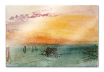 Acrylglasbild Turner - Venedig von Fusina aus gesehen 