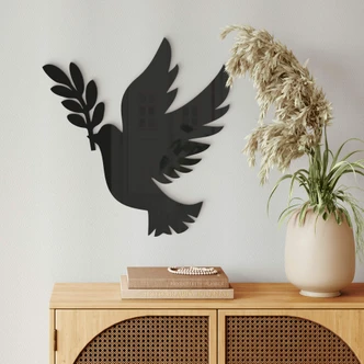 Wanddecoratie Vredesduif 