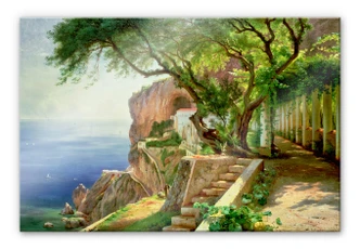Tableau en verre acrylique Aargaard - Amalfi 