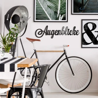 Décoration en verre acrylique - Augenblicke 