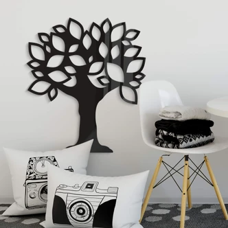 Acryldecoratie Boom met Blaadjes 