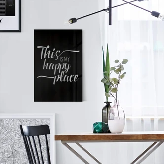 Wanddecoratie This is my Happy Place 