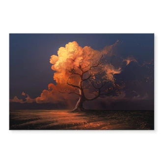 Stampa su vetro acrilico aerroscape - Autunno 