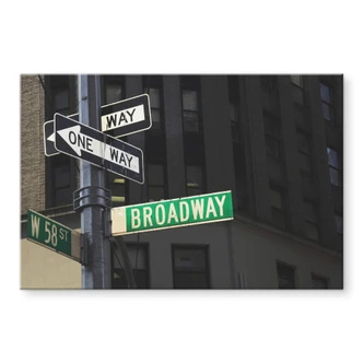 Acrylglasbild Broadway 