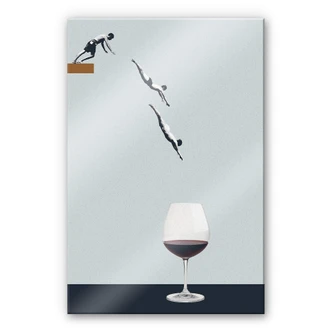 Acrylic print Leon - Your best friends forget you get old 