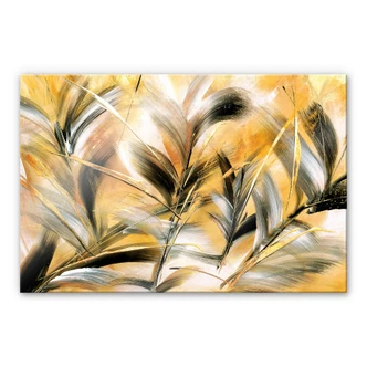 Tableau sur verre acrylique Niksic - Herbes 