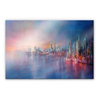 Tableau en verre acrylique Schmucker - Arriver 