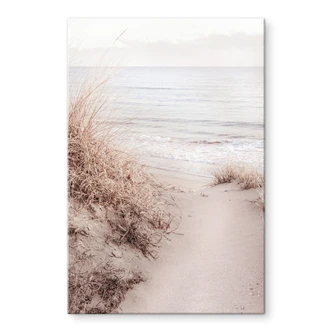 Tableau sur verre acrylique Dunes sur la plage - 1X Studio 