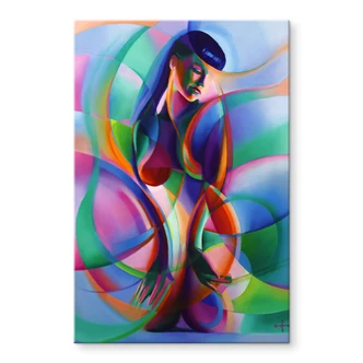 Acrylglasbild Akkers - Die Rückkehr der Bettie Page 